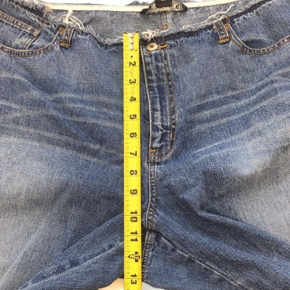 Venezia Raw Hem Cut Off Jean Shorts - Picture 4 of 6